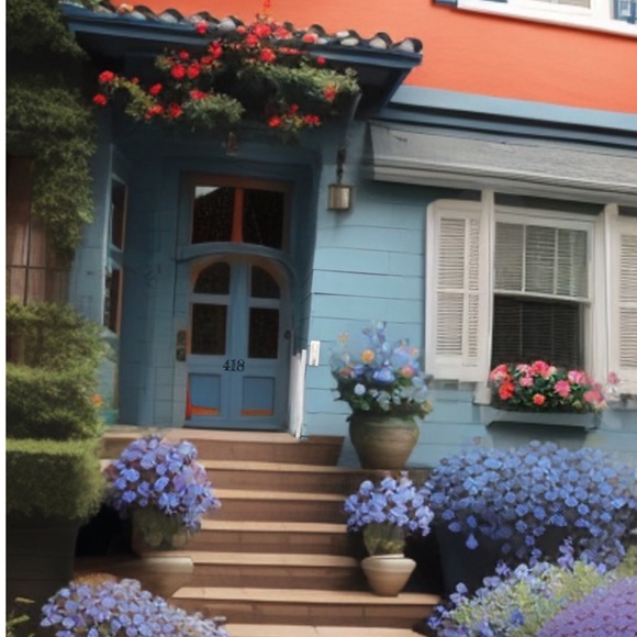 Annette here.  Love visits! Pics of house are with a i projections. - Picture 2 of 11